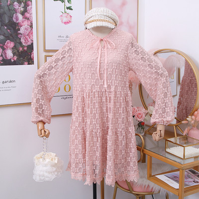 Νέο μοντέλο δαντελωτό φόρεμα σε διάφορα χρώματα