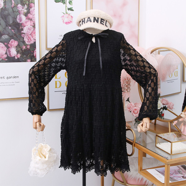 Νέο μοντέλο δαντελωτό φόρεμα σε διάφορα χρώματα