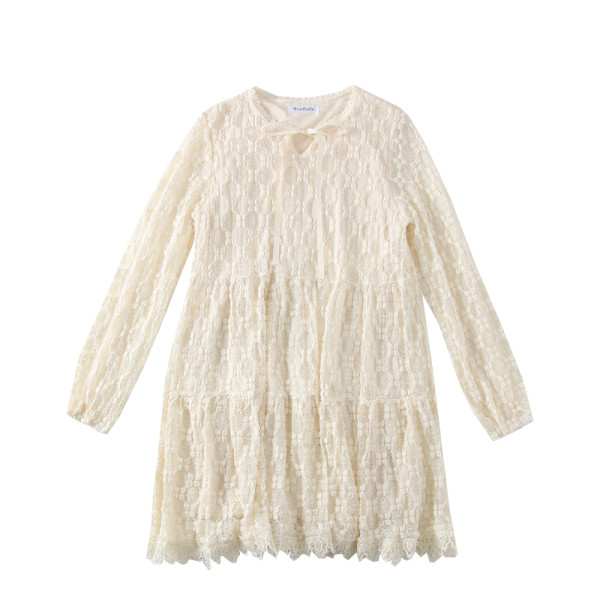 Νέο μοντέλο δαντελωτό φόρεμα σε διάφορα χρώματα