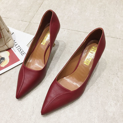 Έκο δερμάτινα γυναικεία παπούτσια  σε μαύρο, λευκό και κόκκινο χρώμα