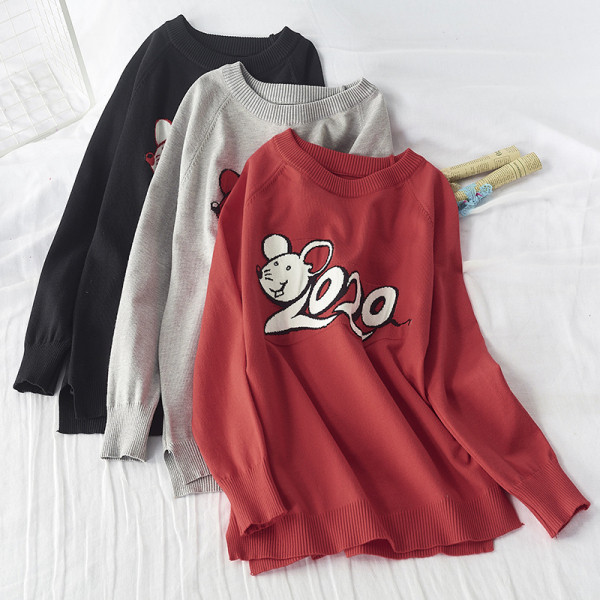 Γυναικεία καθημερινή μπλούζα με κορδόνι σε κόκκινο, γκρι και μαύρο χρώμα