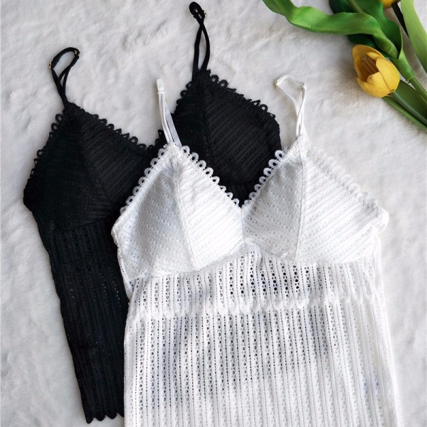 Női csipke mellszobor vékony pántokkal, kék, rózsaszín, fehér és fekete színekben