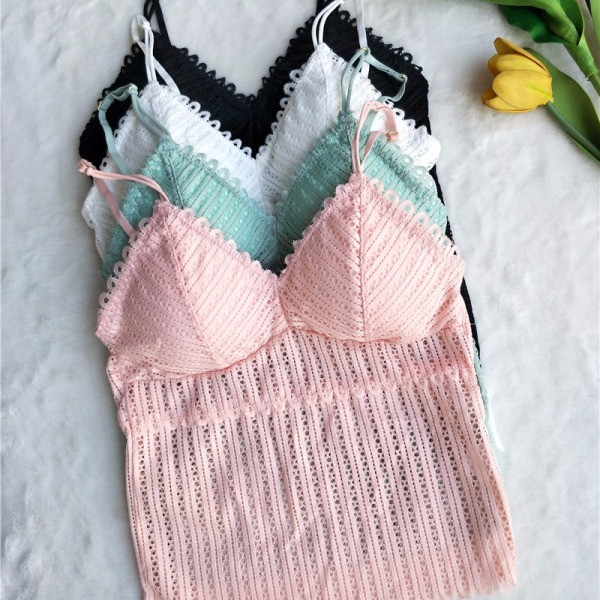 Női csipke mellszobor vékony pántokkal, kék, rózsaszín, fehér és fekete színekben