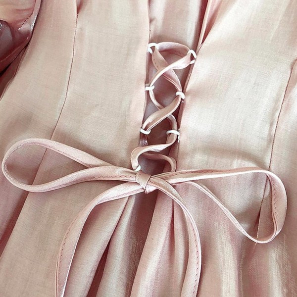 Modern női hosszú ing, derekán gombokkal és megkötővel, fekete, fehér és rózsaszín színben