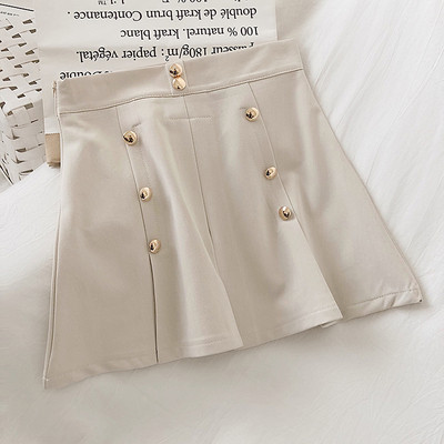 Rövid női szoknya retro stílusú négy színben, magas derékkal és macskákkal