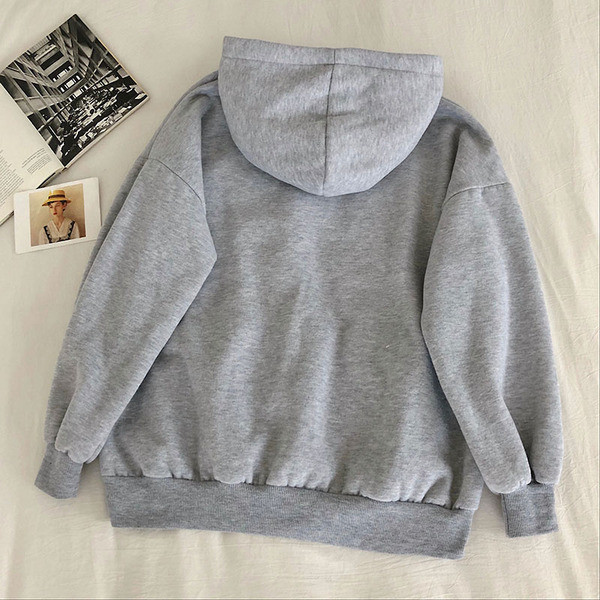 Zöld, sárga és szürke női pulóver hímzéssel és zsebbel