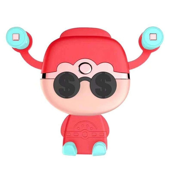 Βάση με κινούμενων εικόνων με φώτα για κινητού τηλεφώνου σε κόκκινο, πορτοκαλί, ροζ και μπλε χρώμα