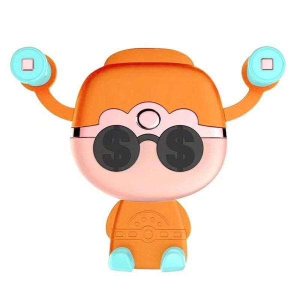 Βάση με κινούμενων εικόνων με φώτα για κινητού τηλεφώνου σε κόκκινο, πορτοκαλί, ροζ και μπλε χρώμα