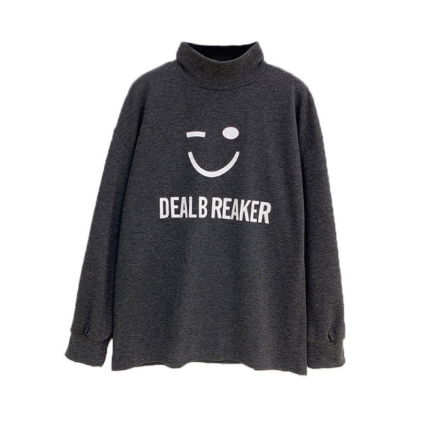 Alkalmi női blúz magas gallérral és rátéttel több színben