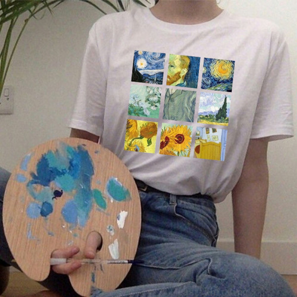 Női sport-alkalmi póló színes rátéttel és kerek nyakkivágással