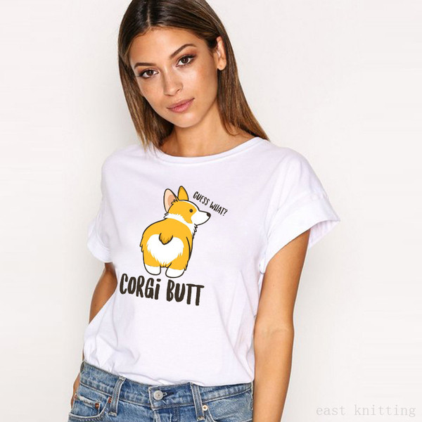 Női mindennapi színes rátét kerek nyakkivágással