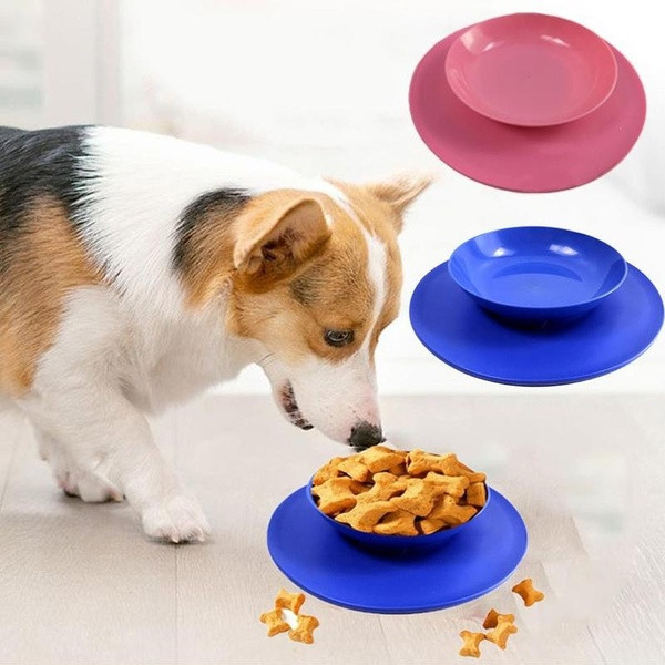 Waterproof silicone food bowl with vacuum in black blue and pink