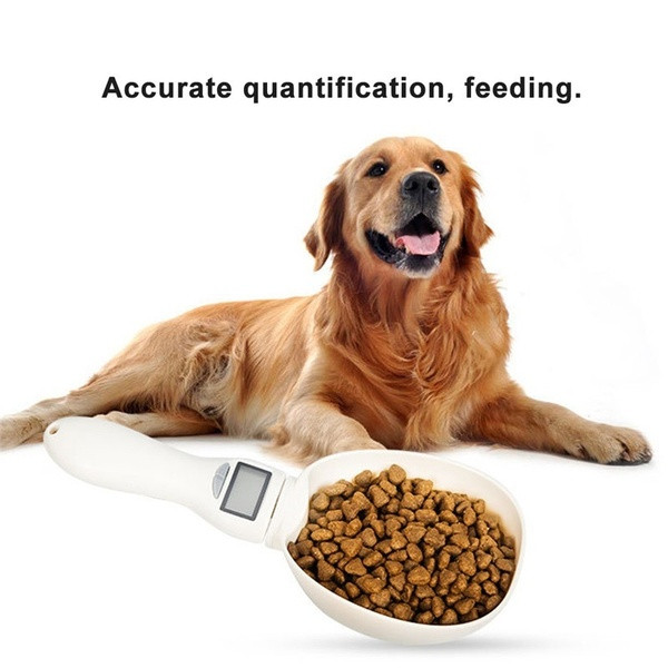 Mérőkanál ételméréshez fehér színű LED kijelzővel