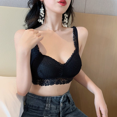 Női csipke mellszobor vékony pántokkal, fehér, zöld, bézs, piros és fekete színekben