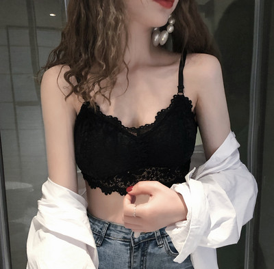 Modern női csipke melltartó kék, bordó, fehér és fekete színekben