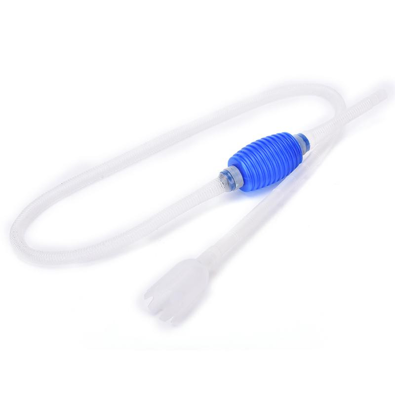 Ručni plastični alat za čišćenje akvarija dužine 143 cm bijele boje