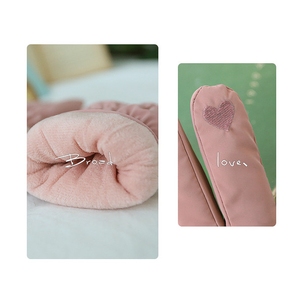 Ветроустойчиви ръкавици с мека подплата и кадифе подходящи за ски 