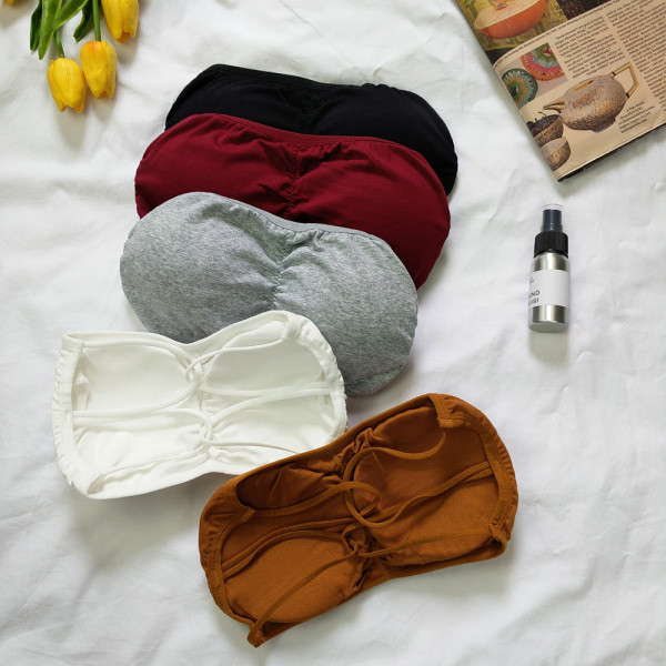 Igapäevane lühike rinnakorv polsterdatud lihtsa mudeliga