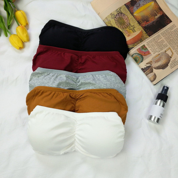 Igapäevane lühike rinnakorv polsterdatud lihtsa mudeliga