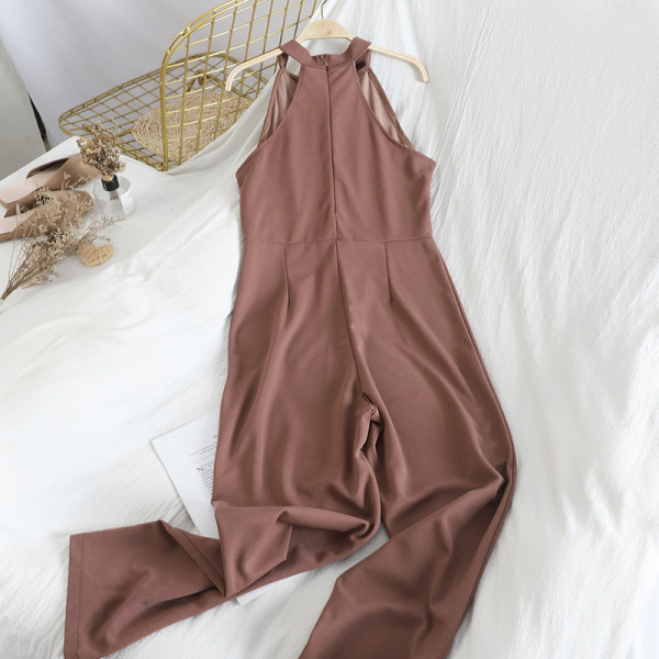 Μοντέρνα γυναικεία ολόσωμη φόρμα φαρδύ μοντέλο σε διάφορα χρώματα