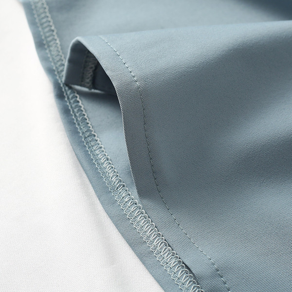 Stiilne naiste särk klassikalise krae ja pikkade šifoonist varrukatega