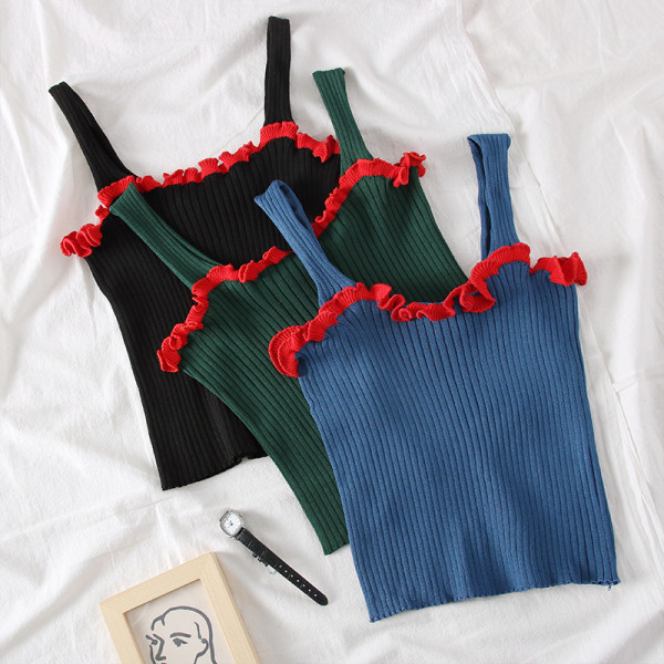 Nyárra is alkalmas, új modell női felső vékony pántokkal