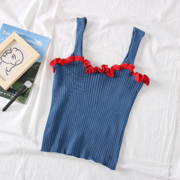 Nyárra is alkalmas, új modell női felső vékony pántokkal