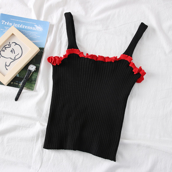 Nyárra is alkalmas, új modell női felső vékony pántokkal