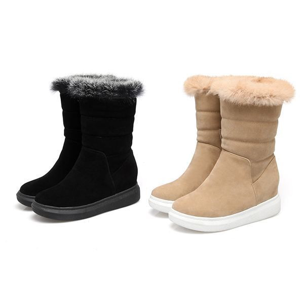 Téli meleg csizma eco velúrból és pehelyből