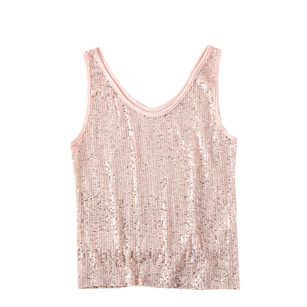 Új modell női felső pántokkal, spitz nyakkivágással és flitterekkel