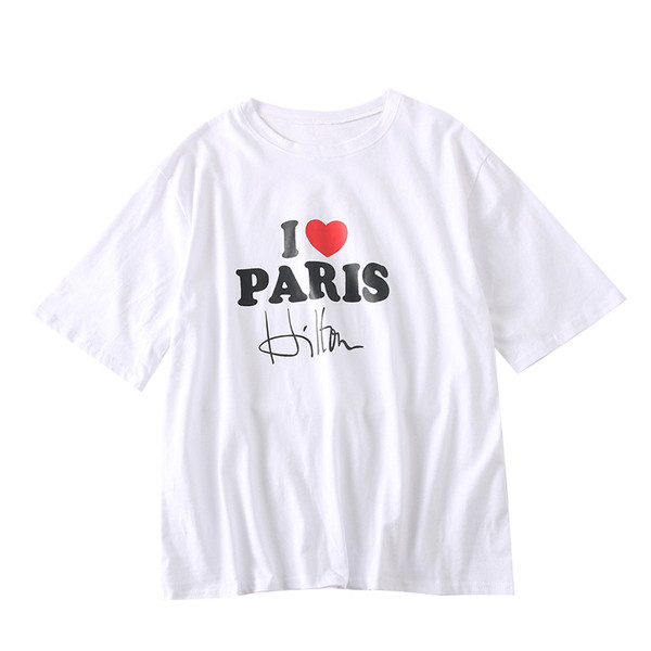 Alkalmi női póló rövid ujjal és mintával