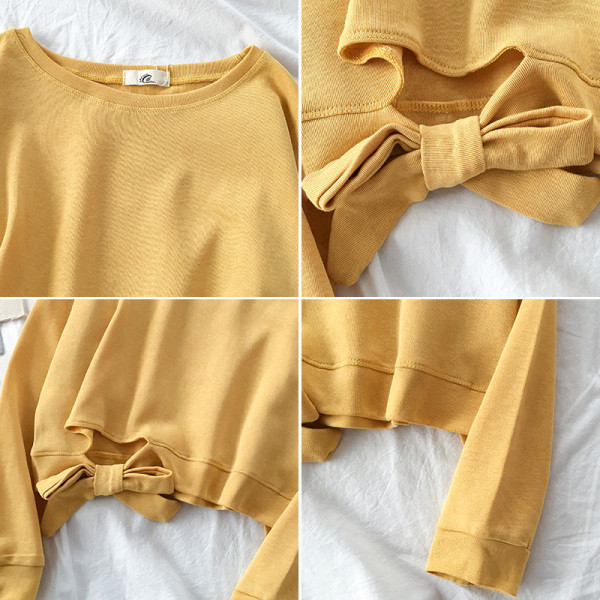 Lezser női blúz nyakkendővel és hosszú ujjal