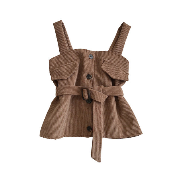 Modern női őszi-téli felső, gombokkal és derékövvel - két modell