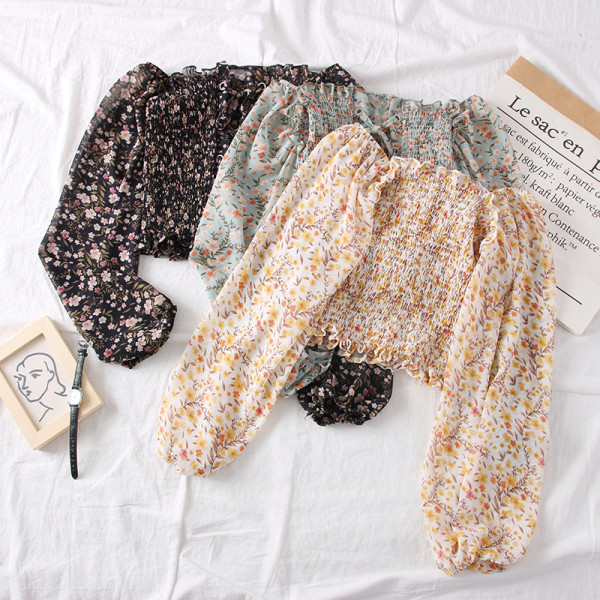 Új modell női blúz csupasz váll és nyakkendővel