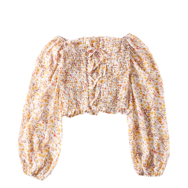 Új modell női blúz csupasz váll és nyakkendővel