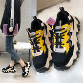 Modern női tornacipő durva talppal, többféle színben