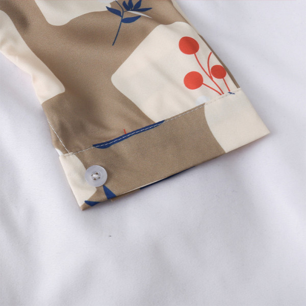 Moodne naiste särk paela ja klassikalise kraega