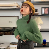 Női alkalmi blúz több színben, magas gallérral