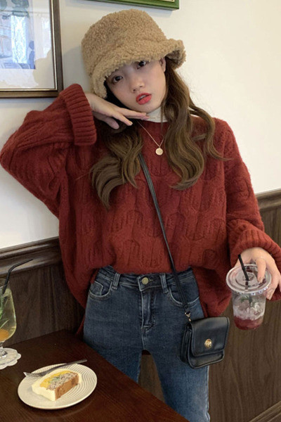 Alkalmi női pulóver két színben