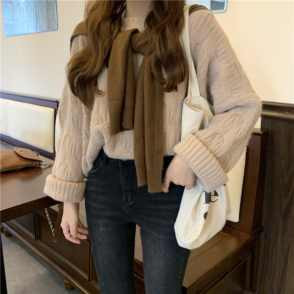 Alkalmi női pulóver két színben