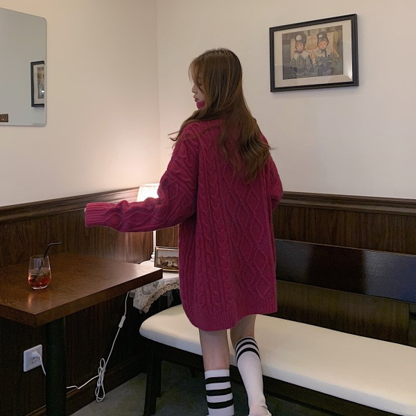 Aktuális női hosszú pulóver modell több színben