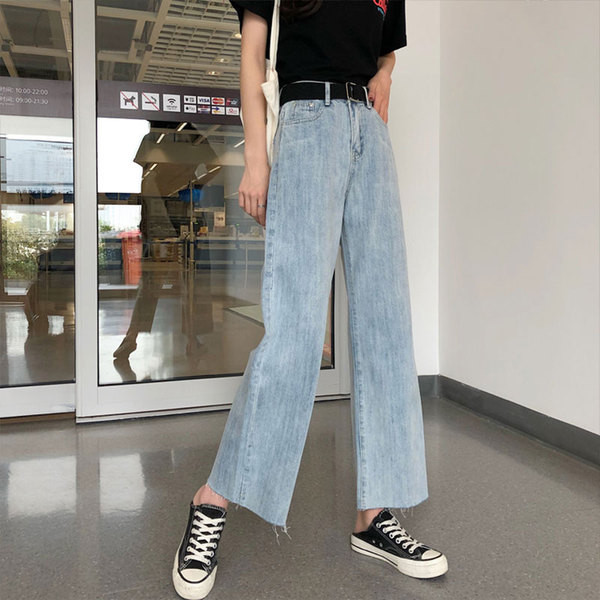 Modern női farmer Charleston típusú, magas derékkal