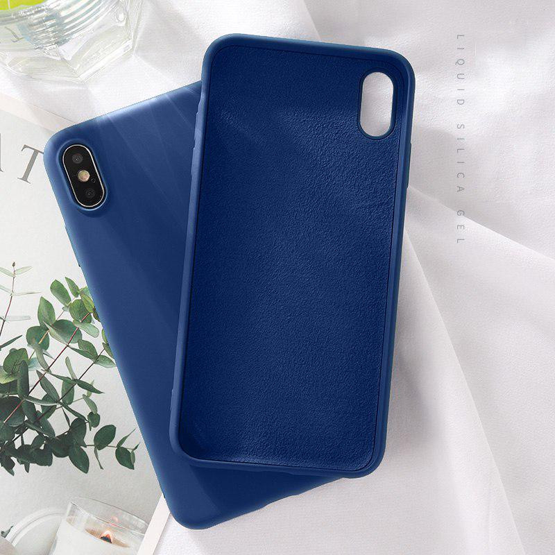 Vízálló egyszínű szilikon tok Iphone XS-hez