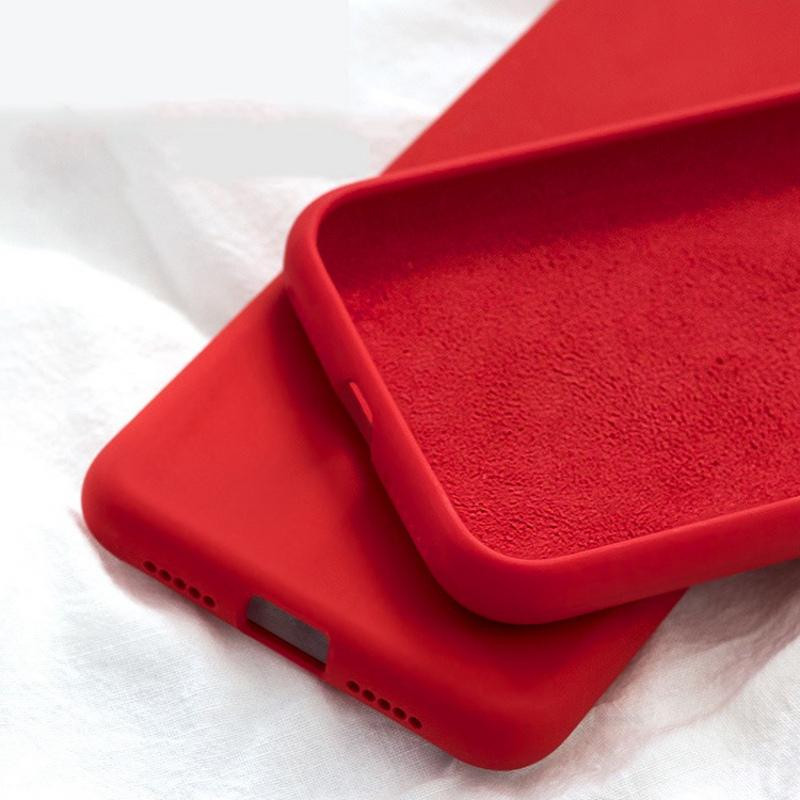 Vízálló egyszínű szilikon tok Iphone XS-hez