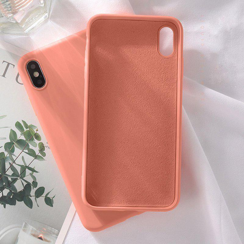 Vízálló egyszínű szilikon tok Iphone XS-hez