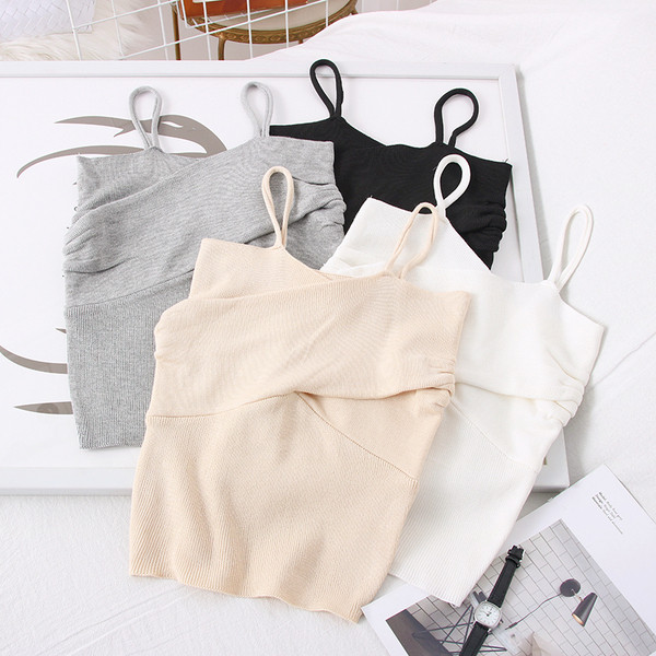 Csíkos női felső vékony pántokkal Karcsú modell