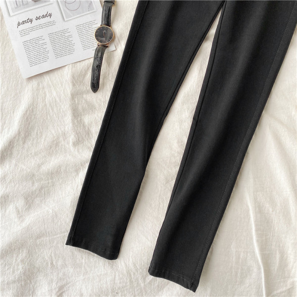 Hétköznapi női nadrág Karcsú modell magas derékkal és 3XL-es méretig