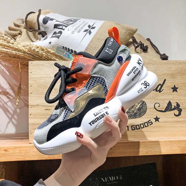 Νέο μοντέλο σπορ γυναικεία αθλητικά παπούτσια με σκληρή σόλα