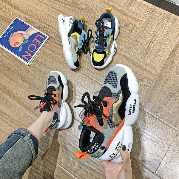 Νέο μοντέλο σπορ γυναικεία αθλητικά παπούτσια με σκληρή σόλα