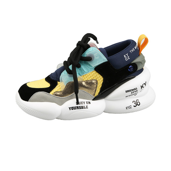 Νέο μοντέλο σπορ γυναικεία αθλητικά παπούτσια με σκληρή σόλα